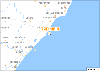 map of Tacimirim