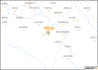 map of Tacir