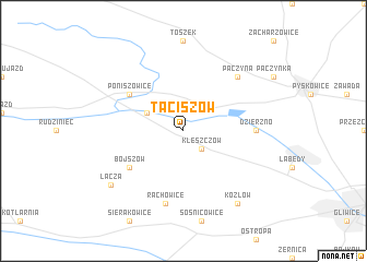 map of Taciszów