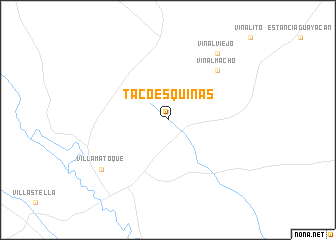 map of Taco Esquinas