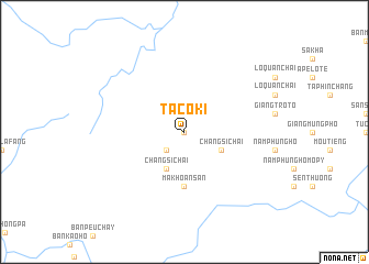 map of Tả Co Ki