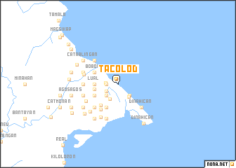 map of Tacolod