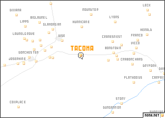 map of Tacoma