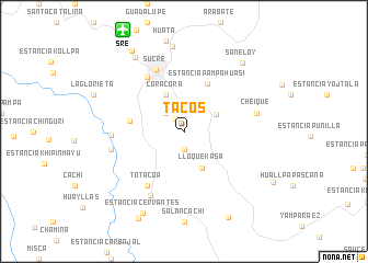 map of Tacos