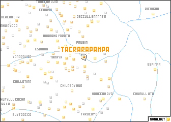 map of Tacrarapampa