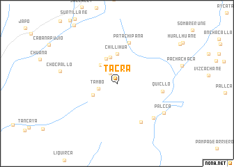 map of Tacra