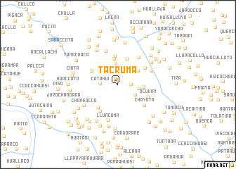 map of Tacruma