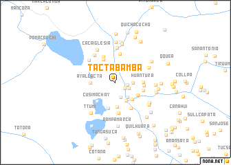 map of Tactabamba