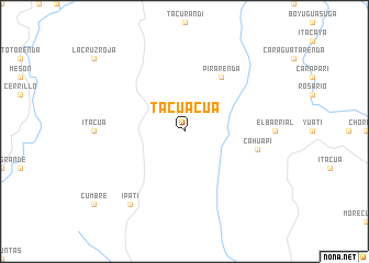 map of Tacuacua