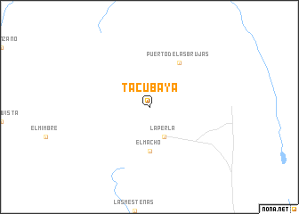 map of Tacubaya