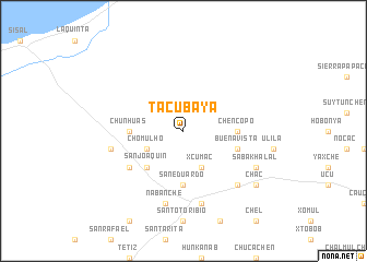 map of Tacubaya