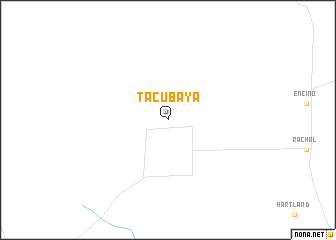 map of Tacubaya