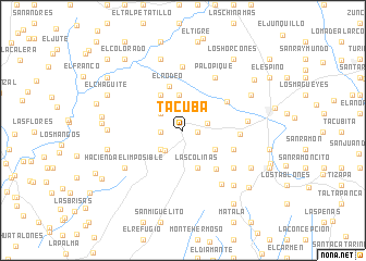 map of Tacuba