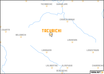 map of Tacubichi