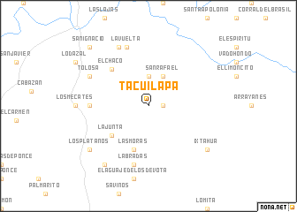 map of Tacuilapa