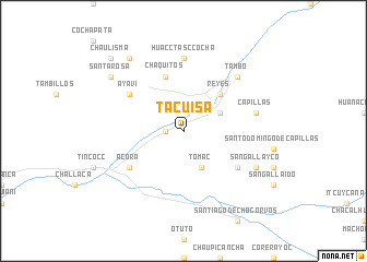 map of Tacuisa