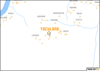 map of Taculane