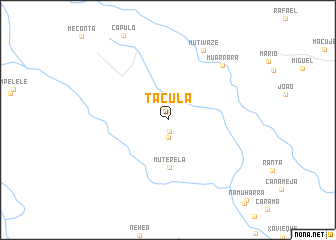 map of Tácula