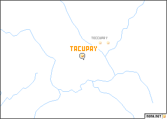 map of Tacupay