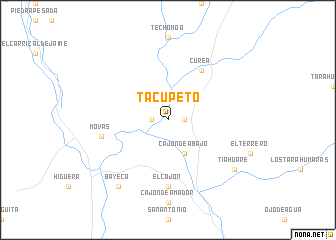 map of Tacupeto