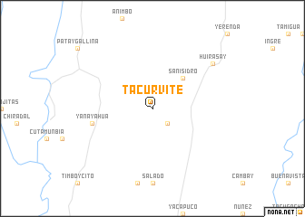 map of Tacurvite