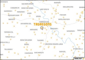 map of Tadae-dong