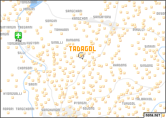 map of Tada-gol