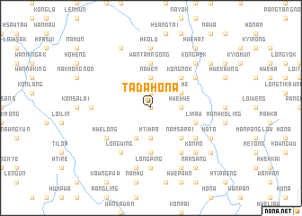 map of Ta-da-ho-na