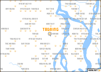 map of Tadaing