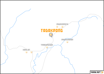 map of Tadák Pông