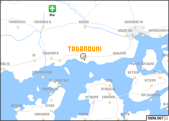 map of Tadanoumi