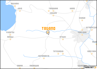 map of Tadano