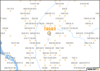 map of Tadan