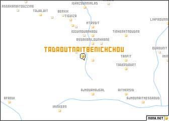 map of Tadaout nʼAït Ben Ichchou