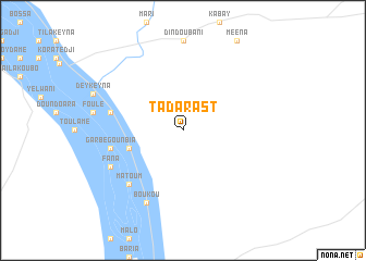 map of Tadarast