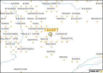 map of Tadart