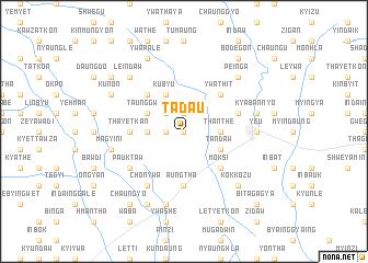 map of Tada-u