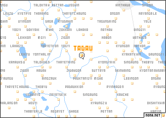 map of Tada-u