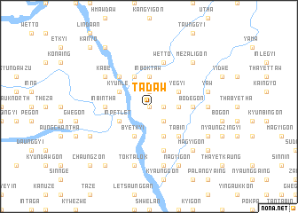 map of Tadaw