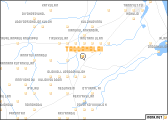 map of Taddamalai