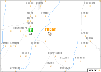 map of Tadda