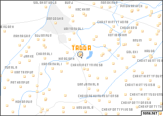 map of Tadda