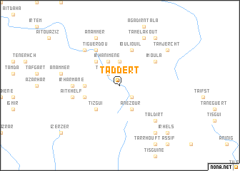 map of Taddert
