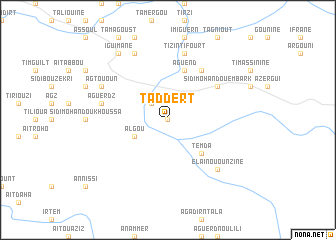 map of Taddert