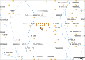 map of Taddert