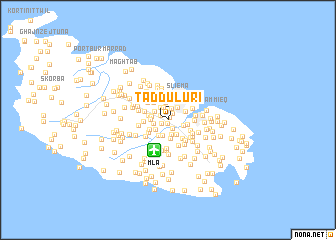 map of Tad-Duluri