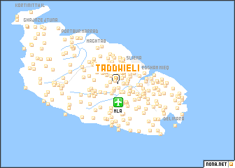 map of Tad-Dwieli