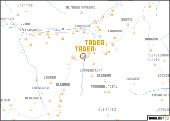 map of Tadea