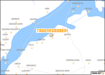 map of Tadène Gaobéri