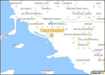 map of Tadenswarf